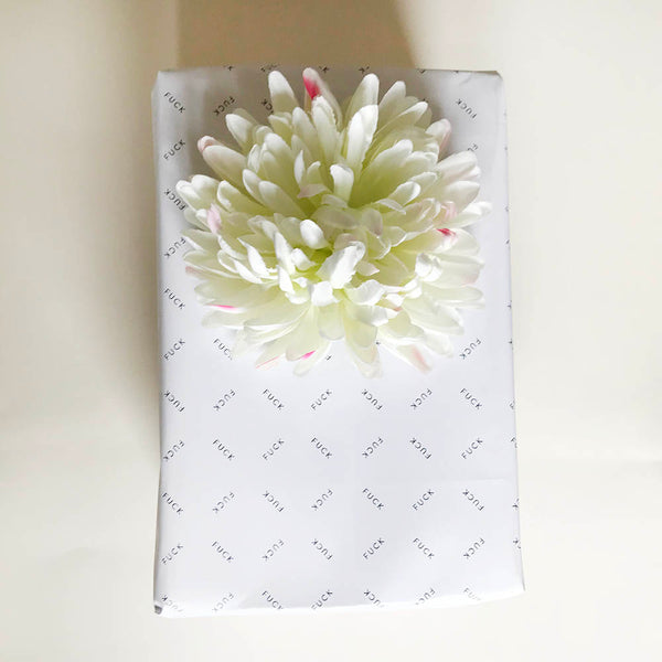 F*ck Gift Wrap - Steel Petal Press