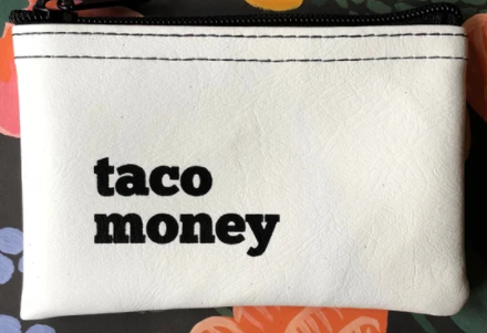 Taco Money Pouch Coin Purse