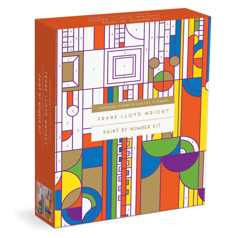 Frank Lloyd Wright Paint By Numbers Kit 