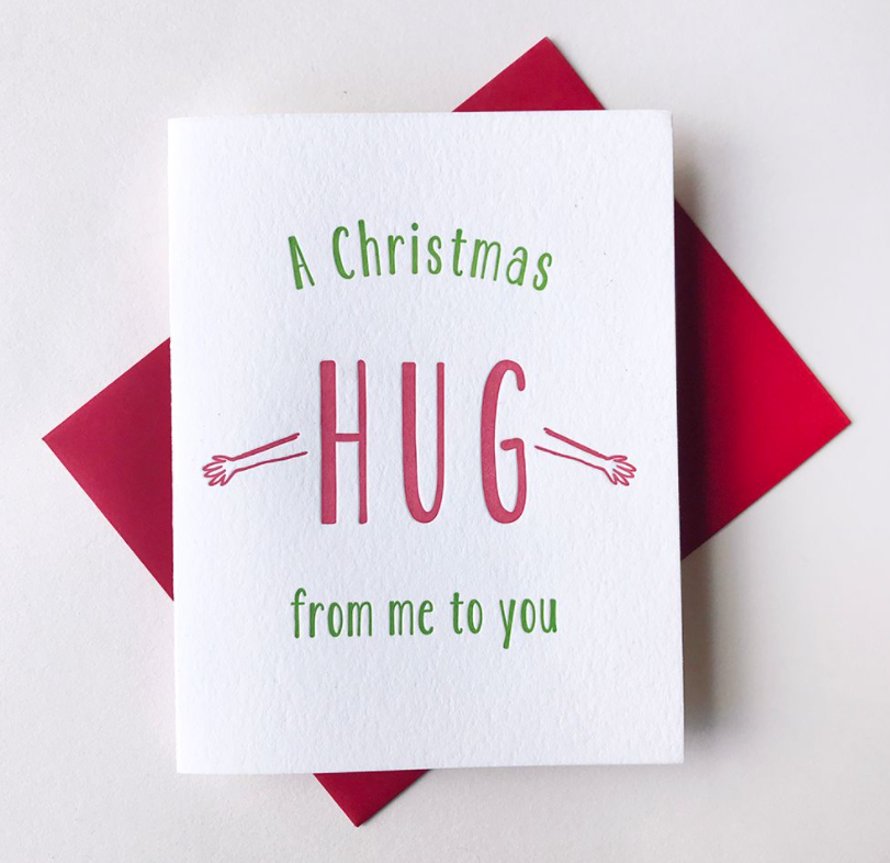 Christmas Hug Card