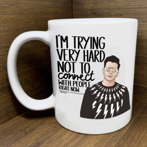 Trying Not To Connect David Mug