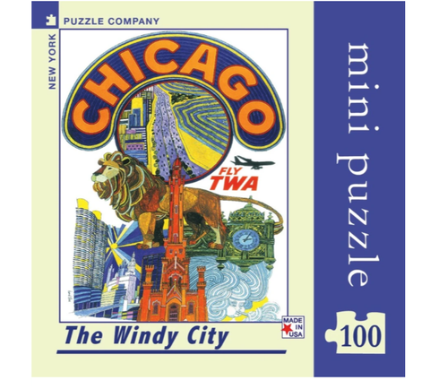 The Windy City Chicago Mini Puzzle 