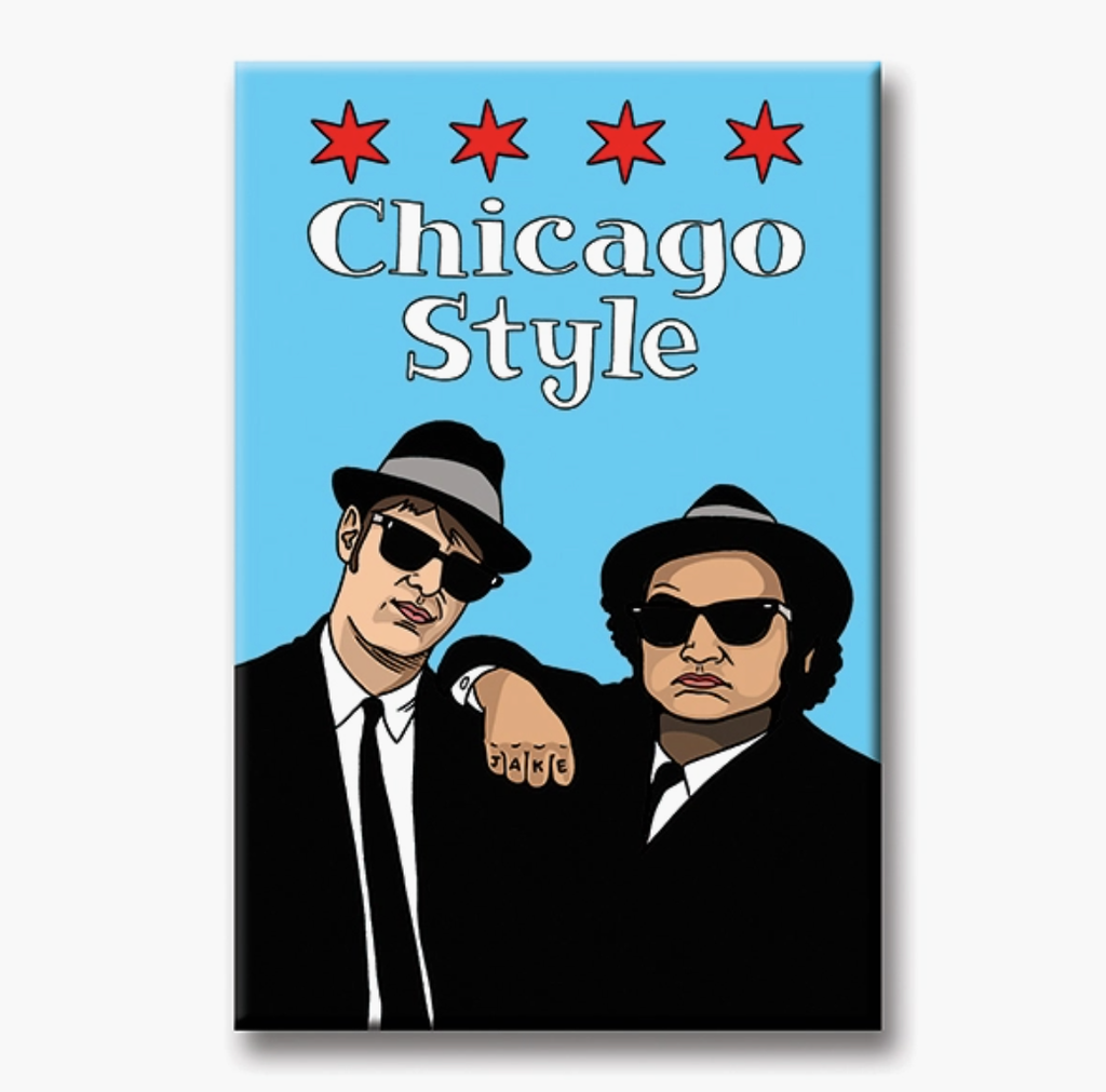 Blues Bros Chicago Magnet 