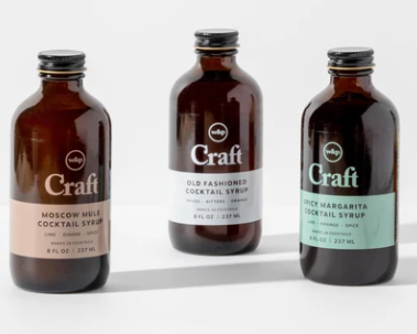 Assorted Craft Cocktail Syrups