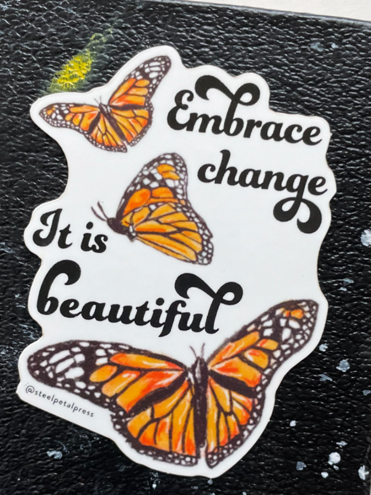 Beautiful Butterfly Sticker