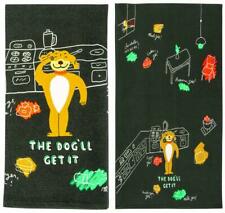 Dish Towel: The Dog'll Get It - Steel Petal Press