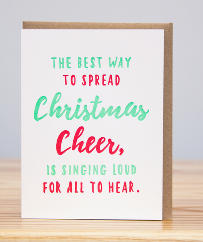 Spread Christmas Cheer Card