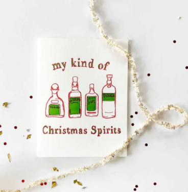 Christmas Spirits Card