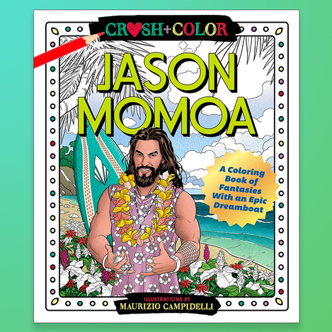 Jason Momoa Crush Coloring Book