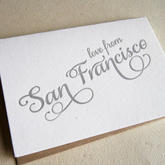 Love from San Francisco Card