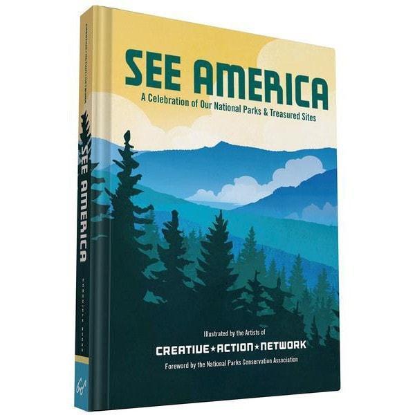 See America National Parks Hardcover Book