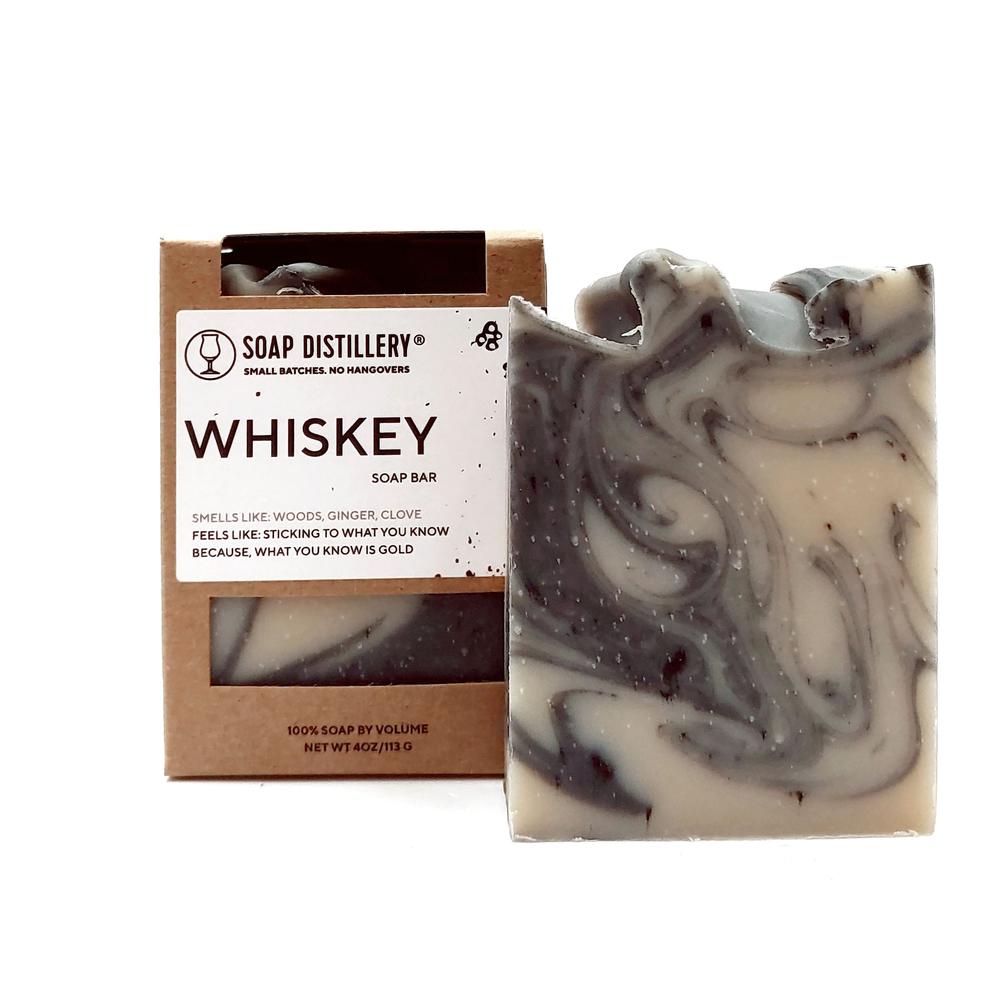 Whiskey Soap Bar - Steel Petal Press